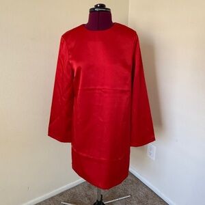 Elegant Red Women's Sheath Dress - Size Small NWT